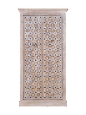 Lime Finish Wooden Almirah