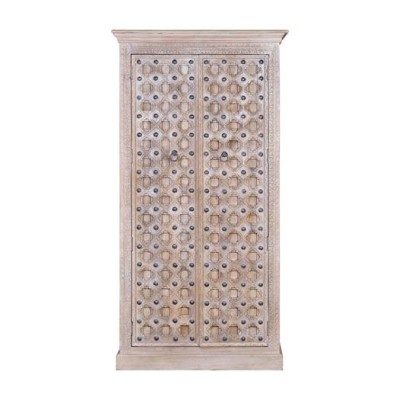 Lime Finish Wooden Almirah