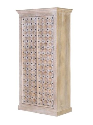 Lime Finish Wooden Almirah