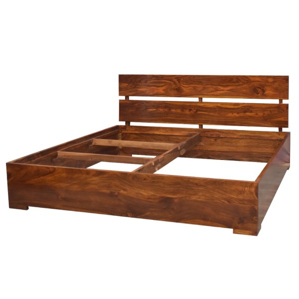 Exquisite sheesham wood bed