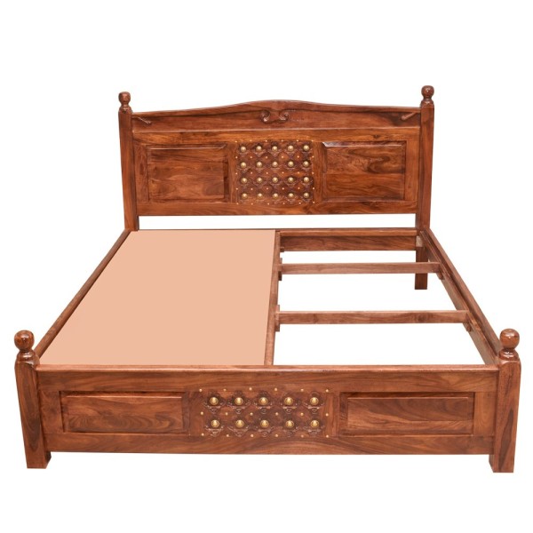 Montreal sheesham wood bed 