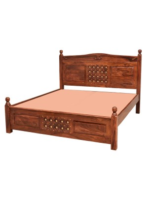 Montreal sheesham wood bed 