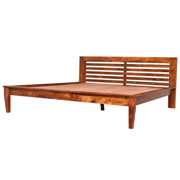 Indiana sheesham wood bed