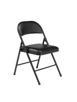 Classic black folding chair 