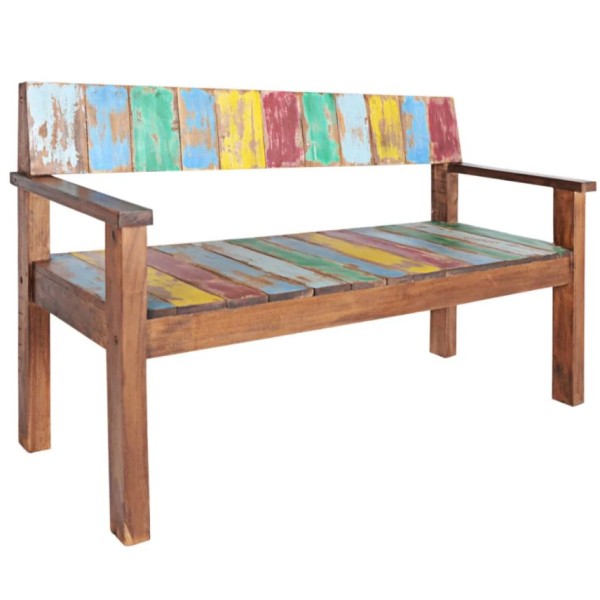 Multicolour Indoor/ Outdoor Bench 