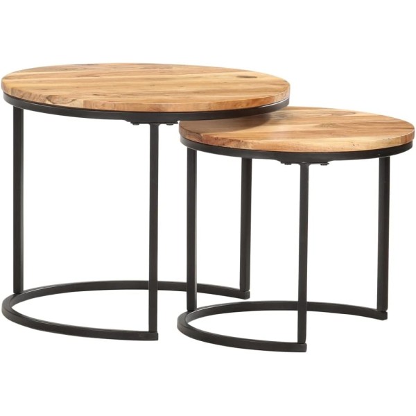 Coffee table set of two