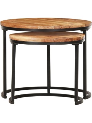 Coffee tables set of two