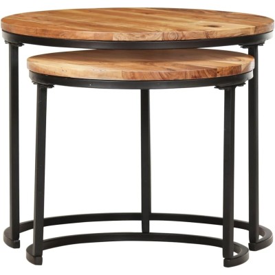 Coffee tables set of two