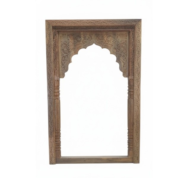 Indian carving mirror frame 