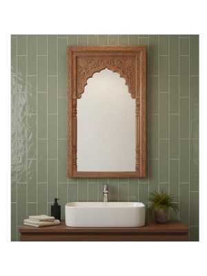 Indian carving mirror frame 