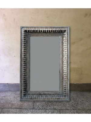 Distressed antique carving mirror frame 