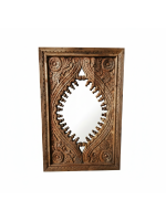 Wooden carving mirror frame 