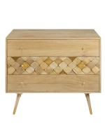 Mango wooden Chest with three drawers