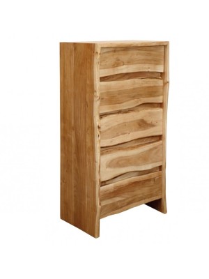 IFH Solid mango wood tall bedroom Chest of Drawer