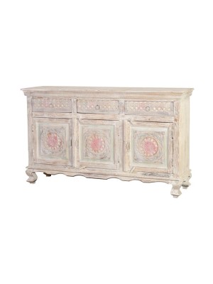 Three Drawers Three doors opium legs Sideboard