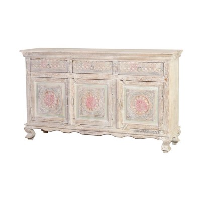 Three Drawers Three doors opium legs Sideboard