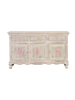 Three Drawers Three doors opium legs Sideboard