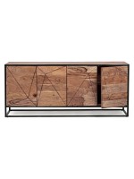 Texas four door wooden sideboard