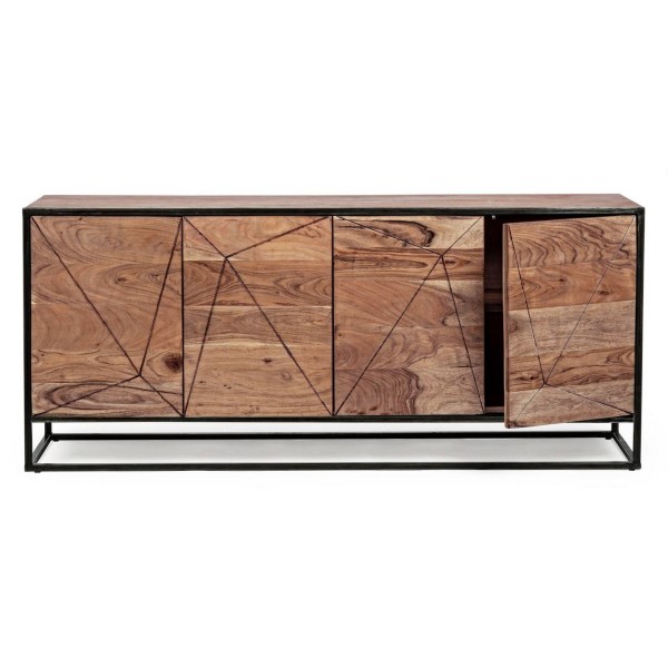 Texas four door wooden sideboard