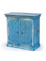 Hand Carved two Door Solid Wood Sideboard